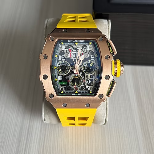 RICHARD MILLE ROSE AMARELO 47MM