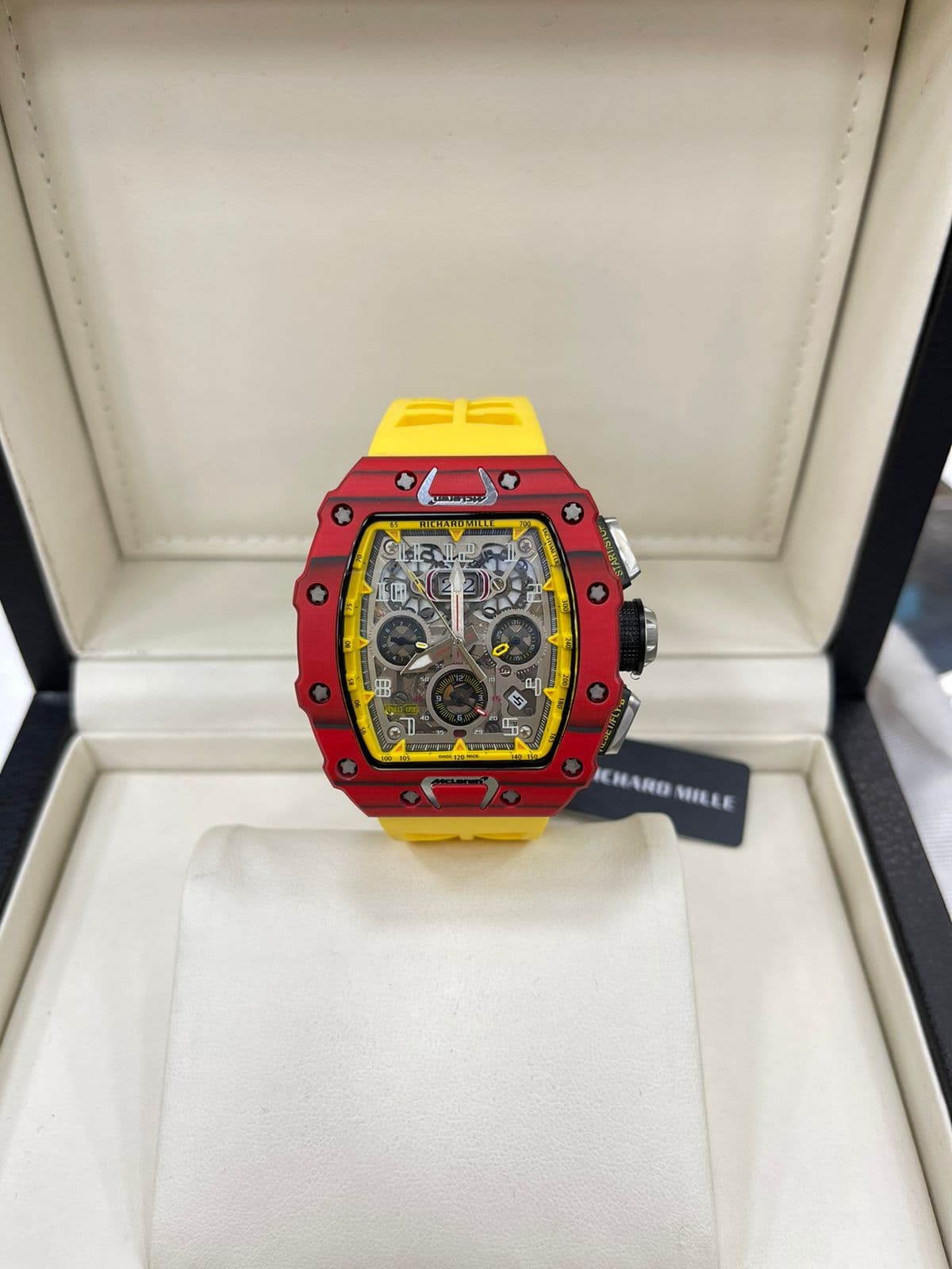 Relógio Richard Mille MCLaren