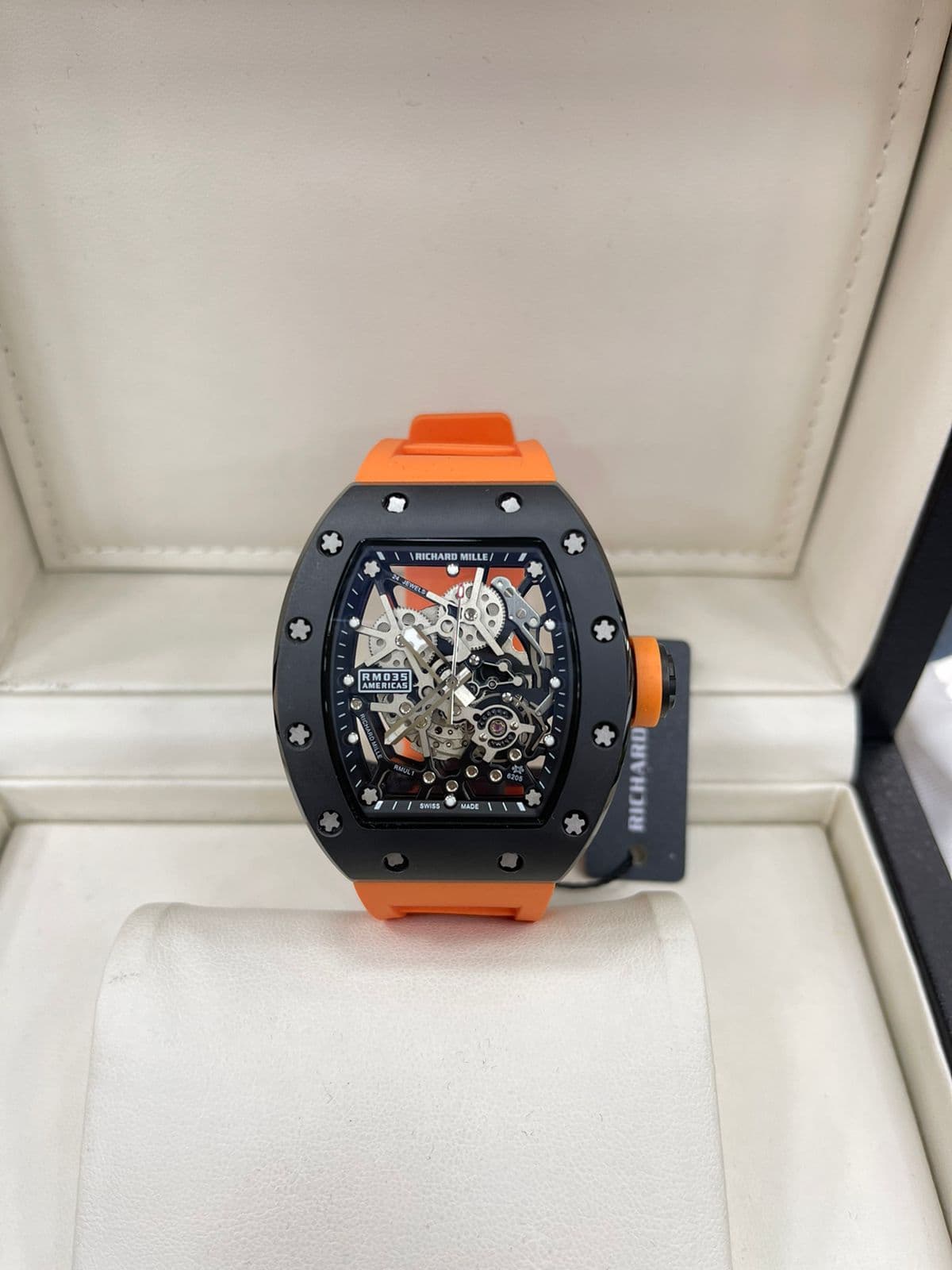 Relógio Richard Mille MCLaren