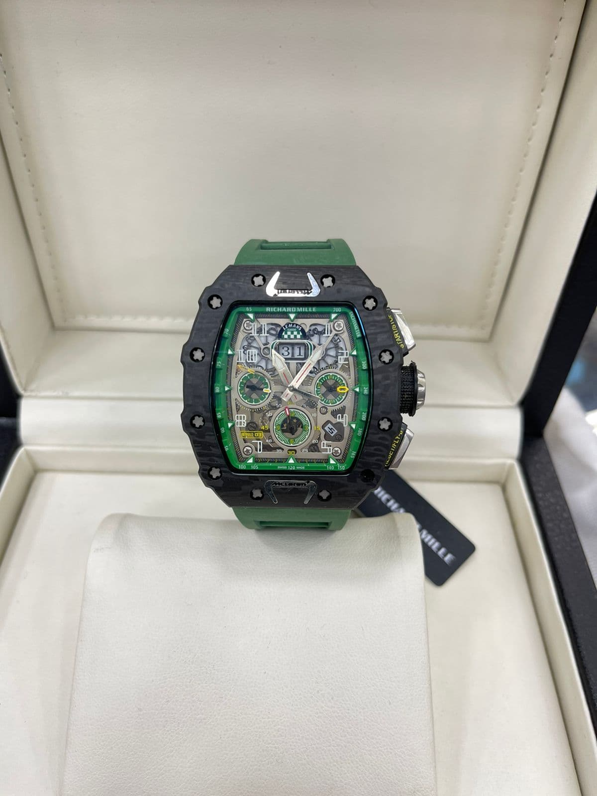 Relógio Richard Mille MCLaren