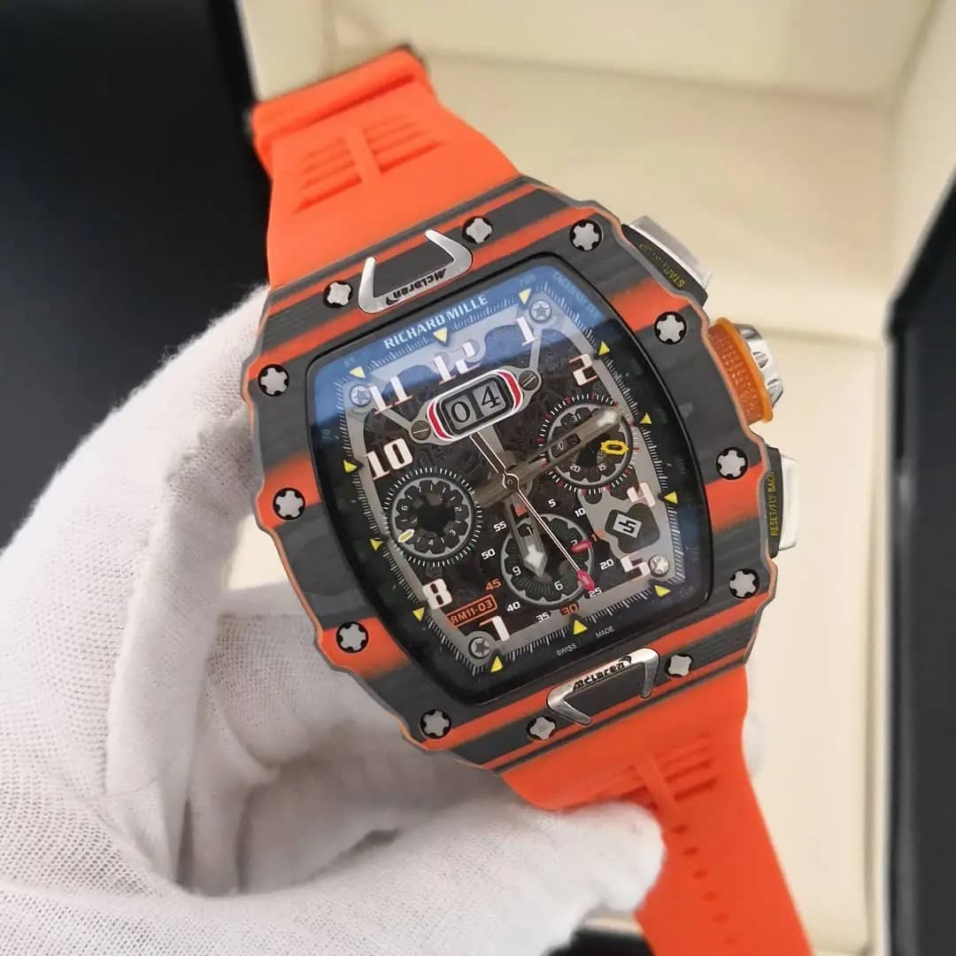 Relógio Richard Mille MCLaren