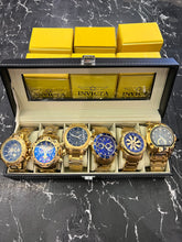 MALETA COM 6 RELÓGIOS