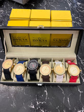 MALETA COM 6 RELÓGIOS