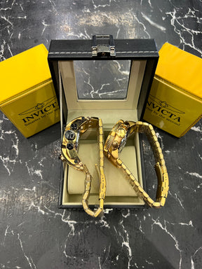 MALETA COM 2 RELÓGIOS