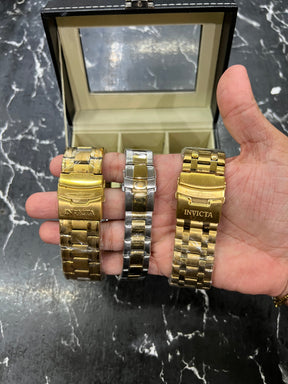 MALETA COM 3 RELÓGIOS