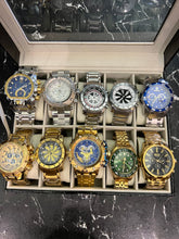 MALETA COM 10 RELÓGIOS