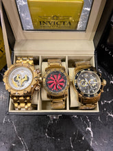 MALETA COM 3 RELÓGIOS