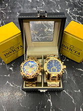 MALETA COM 2 RELÓGIOS