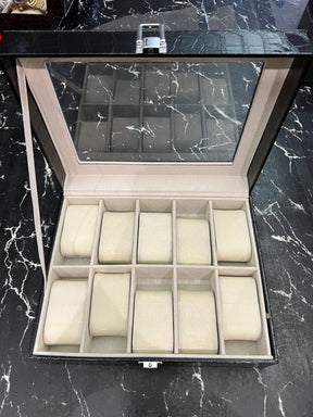 MALETA COM 10 RELÓGIOS