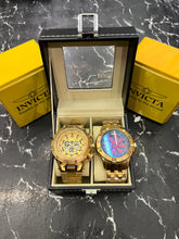 MALETA COM 2 RELÓGIOS