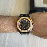 AUDEMARS PIGUET ROYAL OAK OFFSHORE PRETO ROSE 43MM