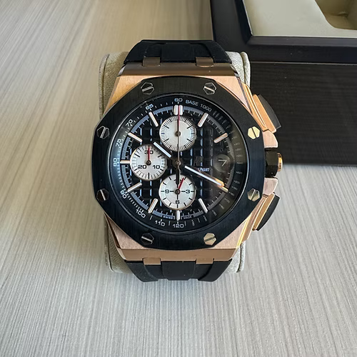 AUDEMARS PIGUET ROYAL OAK OFFSHORE ROSE PRETO 43MM