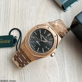AUDEMARS PIGUET ROYAL OAK ROSE PRETO 41MM