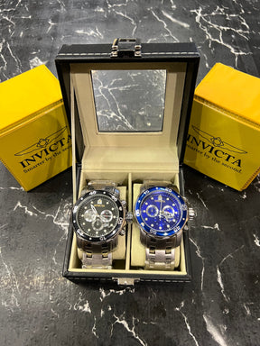 MALETA COM 2 RELÓGIOS