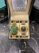 MALETA COM 2 RELÓGIOS