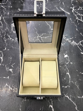 MALETA COM 2 RELÓGIOS