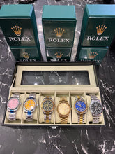 MALETA COM 6 RELÓGIOS