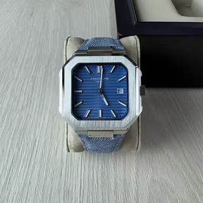 PATEK PHILIPPE CUBITUS PRATA AZUL 45MM