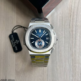 PATEK PHILIPPE NAUTILUS PRATA AZUL 40MM