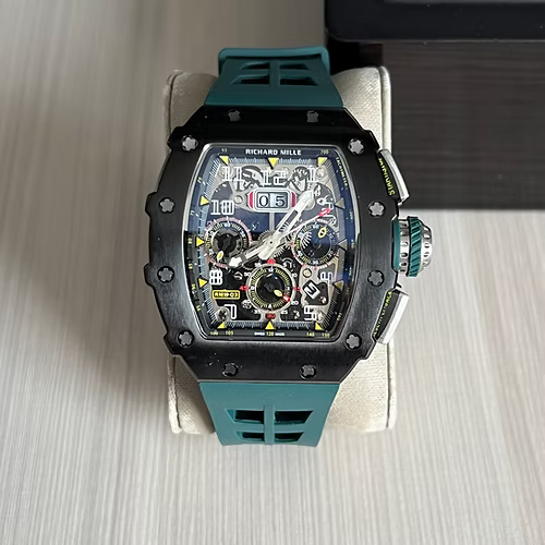 RICHARD MILLE PRETO VERDE 47MM