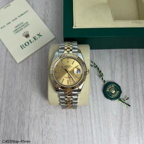 ROLEX DATEJUST DOURADO MISTO 41MM